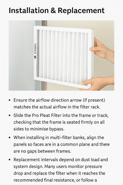 coarse dust pleated filter G4 coarse dust pleated filter G4